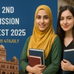 Students applying for Punjab University 2nd Admission Test 2025”