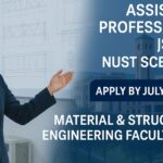 Assistant Professor delivering lecture in Material & Structural Engineering at NUST SCEE-NICE