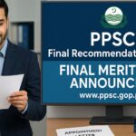 PPSC Final Result 2025 – Assistant & Personal Assistant Merit List