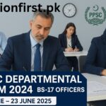 Departmental Exam 2024 – PPSC date sheet for PAS, PMS, and BS-17 officers