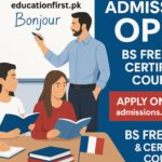 PU Lahore French Language Admission 2025 – BS & Certificate Courses Open Now
