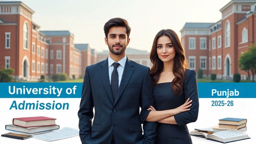 “University of Punjab Admission Guidelines 2025–26 for Undergraduate, Engineering, and BS 5th Semester Programs”