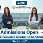 Allama Iqbal Open University Islamabad Pakistan Autumn 2025 Admissions Poster
