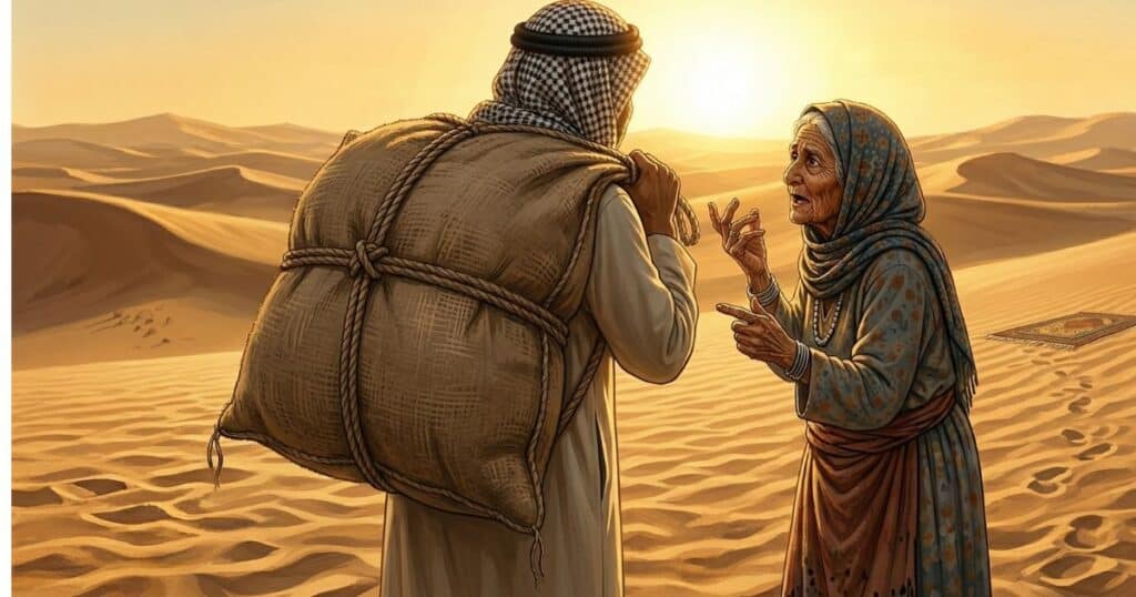 Prophet Muhammad and the old woman